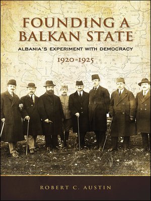 cover image of Founding a Balkan State